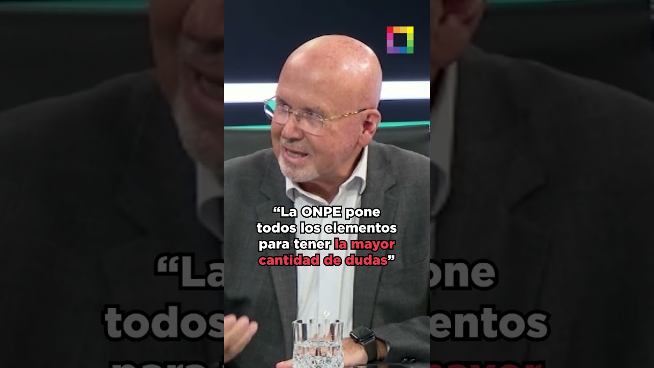 Carlos Bruce critica el desempe&ntilde;o de la ONPE en las elecciones #BetoASaber
