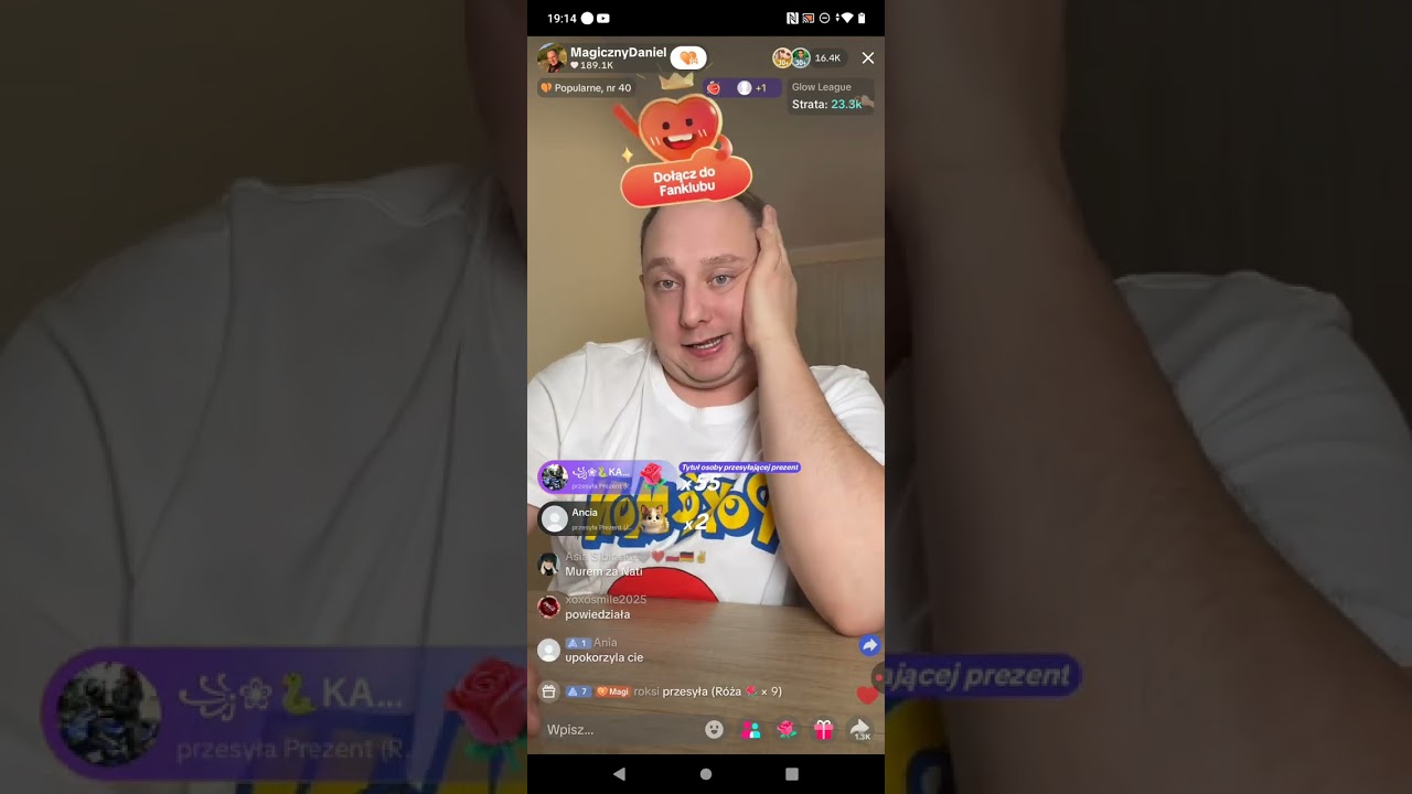 Daniel Magical Magiczny, Natalia Nati Magical drama kł&oacute;tnia o Meduze kochanka LIVE Tiktok 03.02.2026