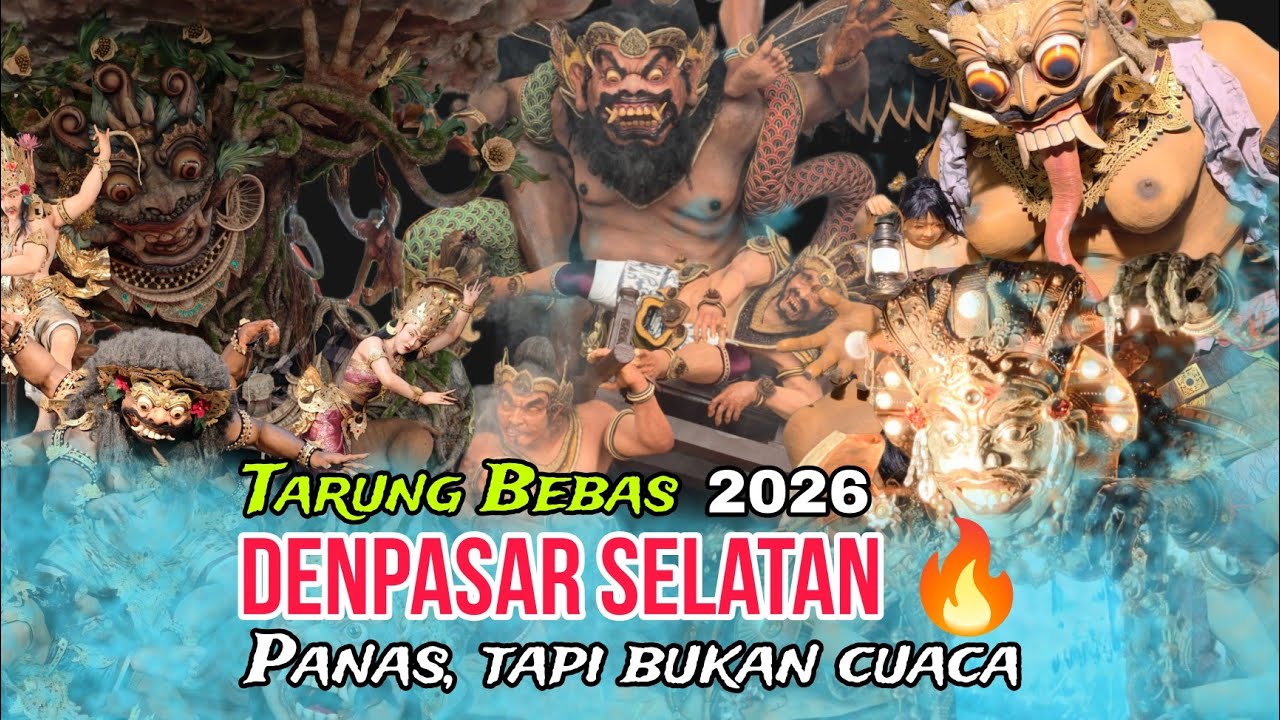 Hujan sih⁉️tapi, kok panas 🔥 Denpasar Selatan punya hari | penilaian kasanga fest tingkat kecamatan