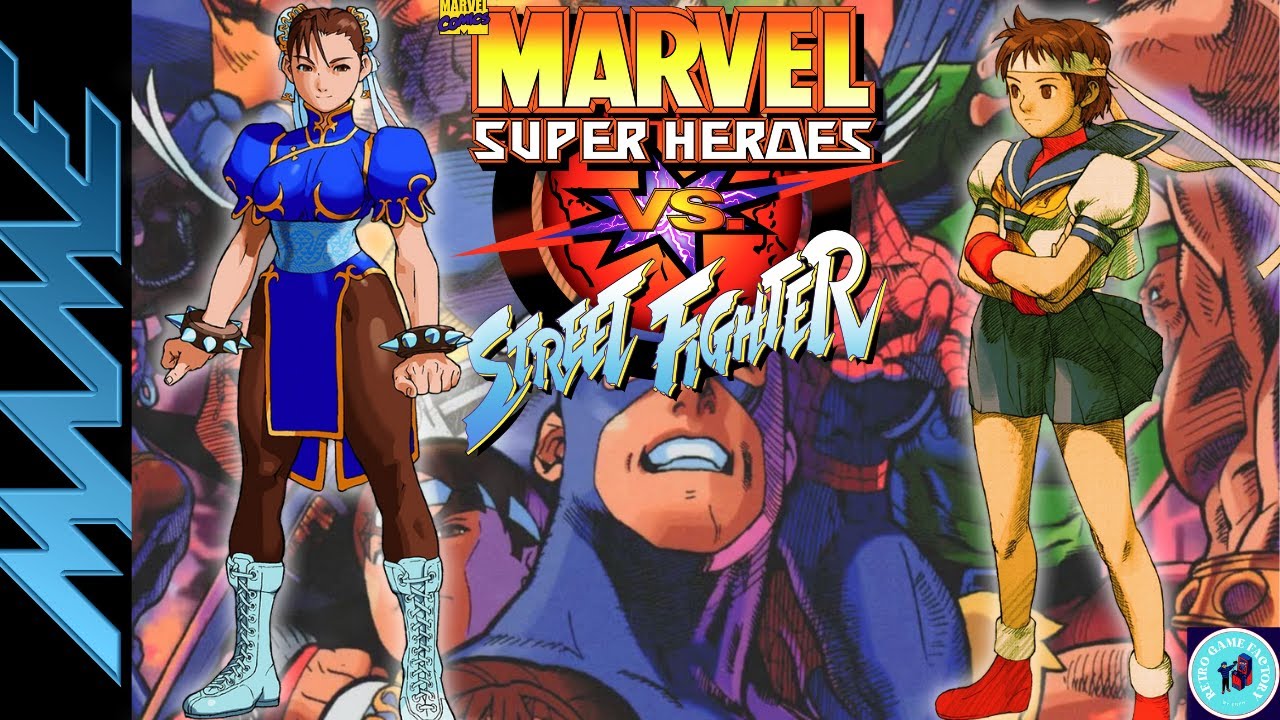 Marvel Super Heroes vs Street Fighter (1997) ARCADE (27) HD 