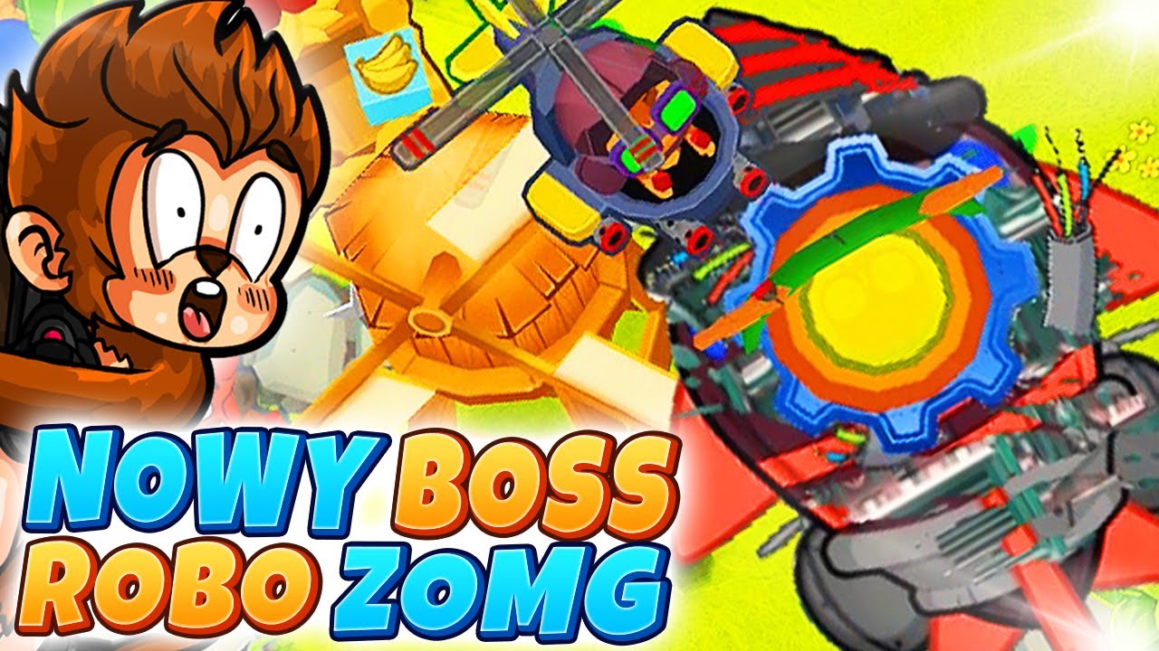 Nowy BOSS ❗❗ Najtrudniejszy Robo-ZOMG 😍 Bloons TD 6 | PL | MODS