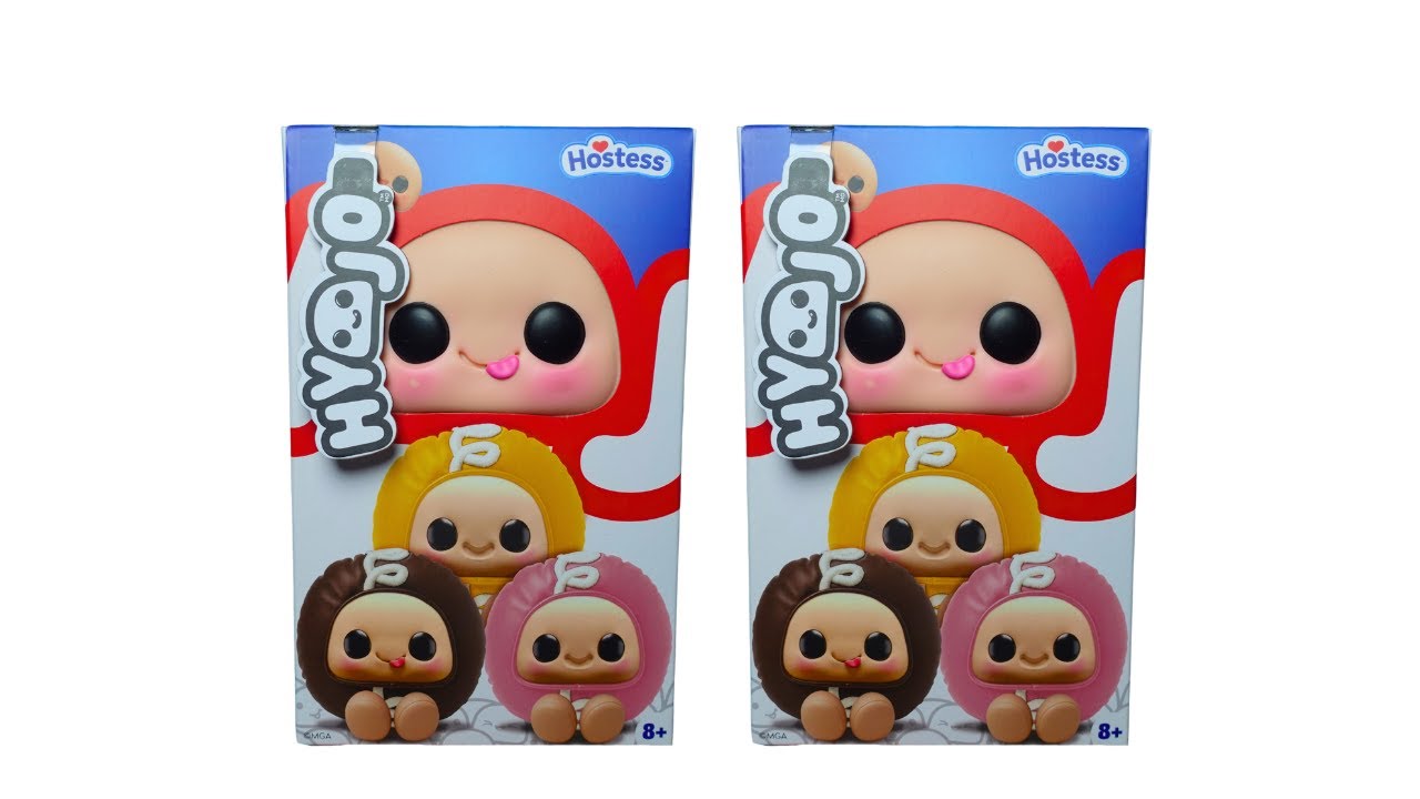 Распаковка коллекционной плюшевой игрушки Hyojo Hostess Cupcakes из серии 1 