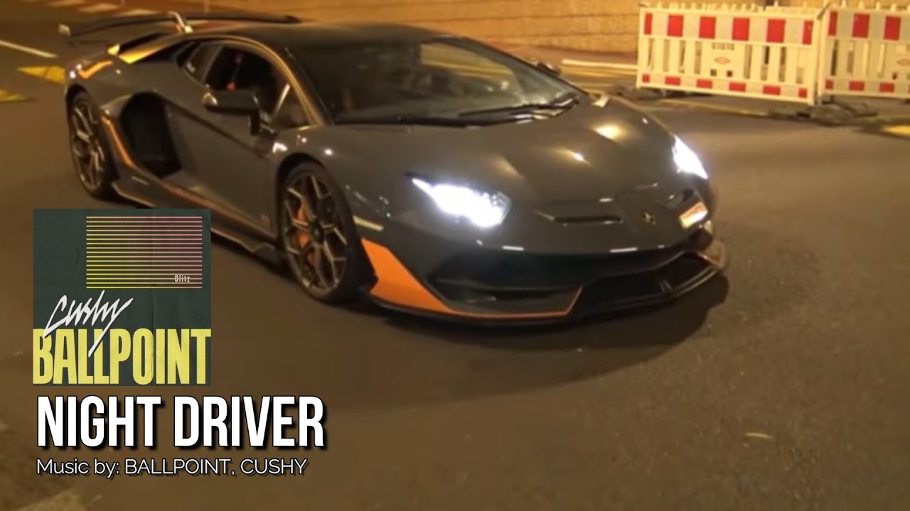 NIGHT DRIVER: Ballpoint, Cushy #iwritevideo #synthpop #electromusic #nightdrive #electro #musicvideo