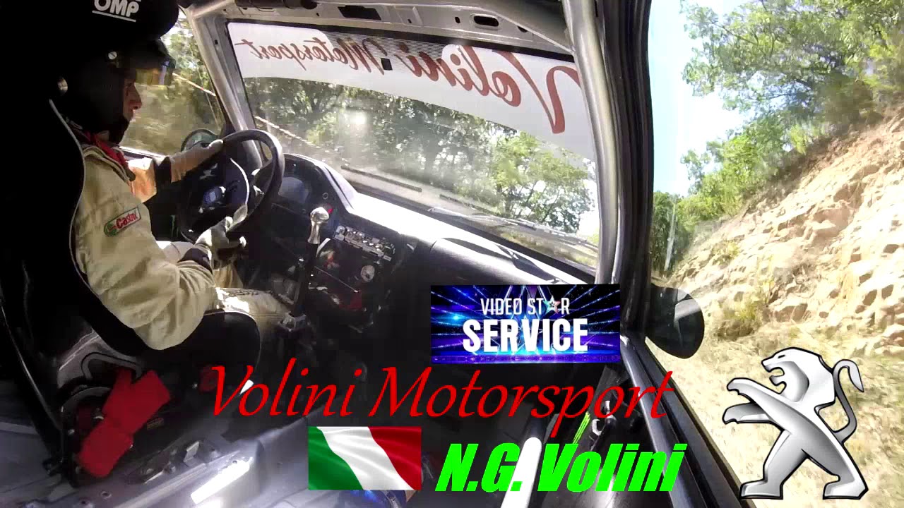 Nunzio Giuseppe Volini// Peugeot 106 1.6 A1600// 14° Slalom città di Ruoti 2019