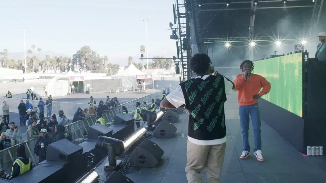 YNW BSLIME LIVE @ Rolling Loud LA 2021