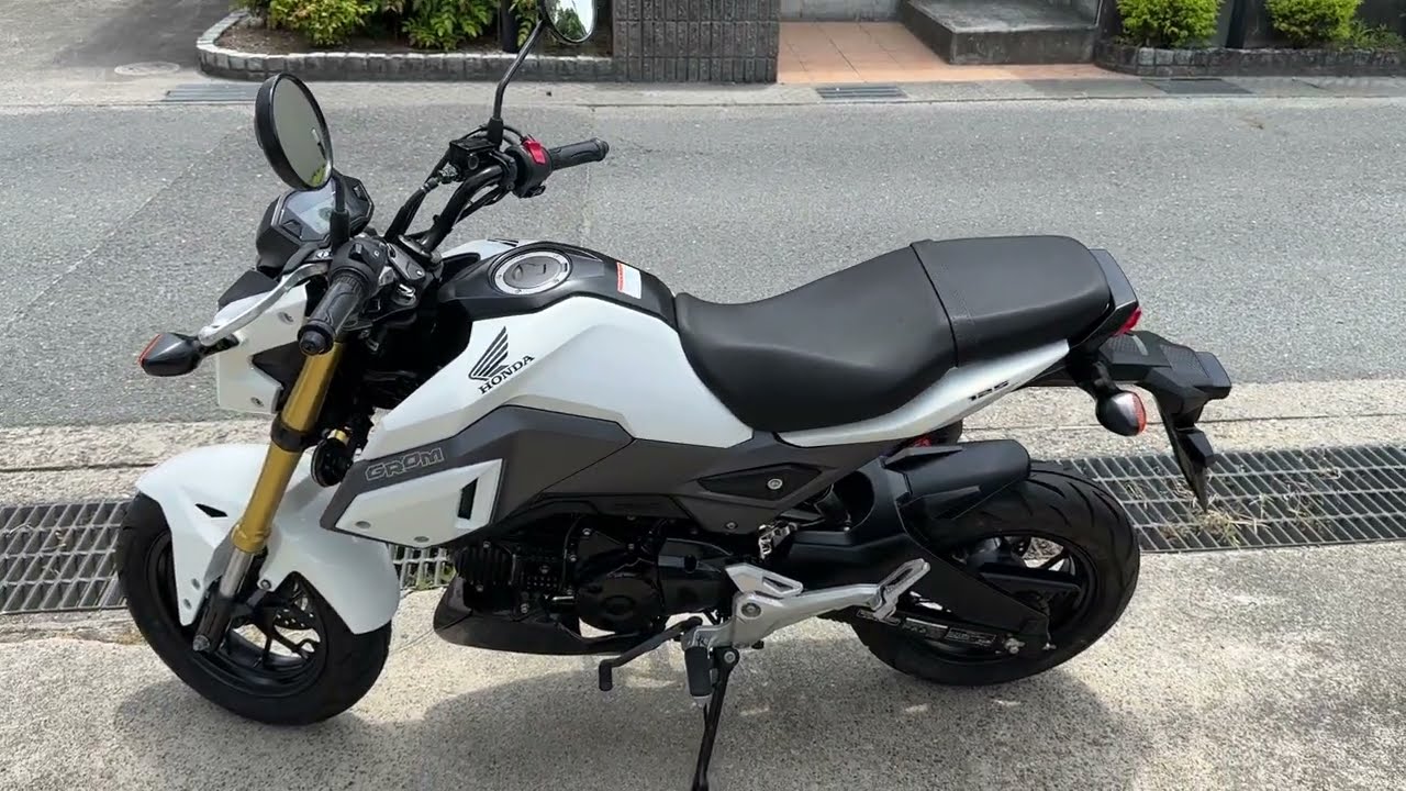グロム 2016年 中古車点検整備済み！社外マフラー・社外アンダーカウルバイクショップ名：Ban garage