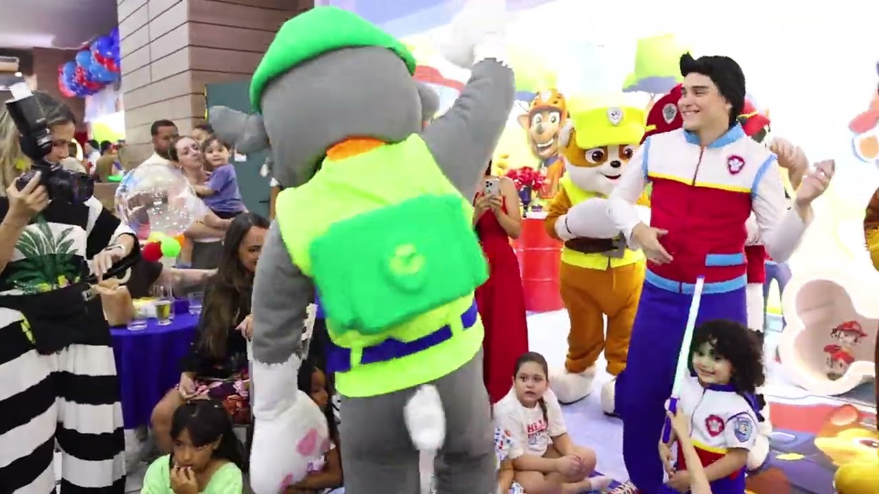 Festa de 3 anos do Ikki! Tema patrulha canina