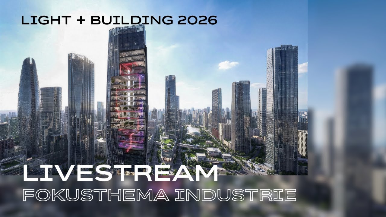 Industriel&ouml;sungen | Busch-Jaeger | ABB | Striebel & John live auf der Light + Building 2026