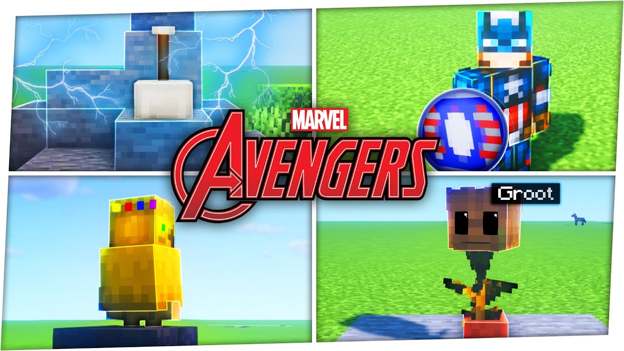 5 Dinge aus AVENGERS in Minecraft 🚀