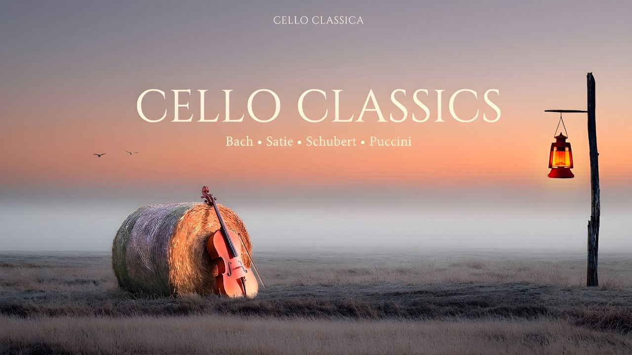 (NO ADS) 25 Most Influential Cello Classical Music You Should Hear at Least Once | Schubert, Bach🎻