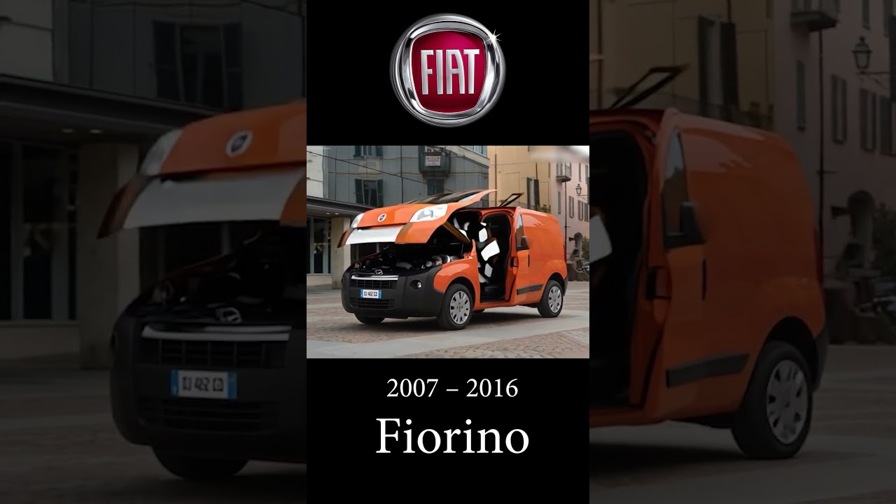 Fiat Fiorino #Evolution From 1977 to Today 🚗✨