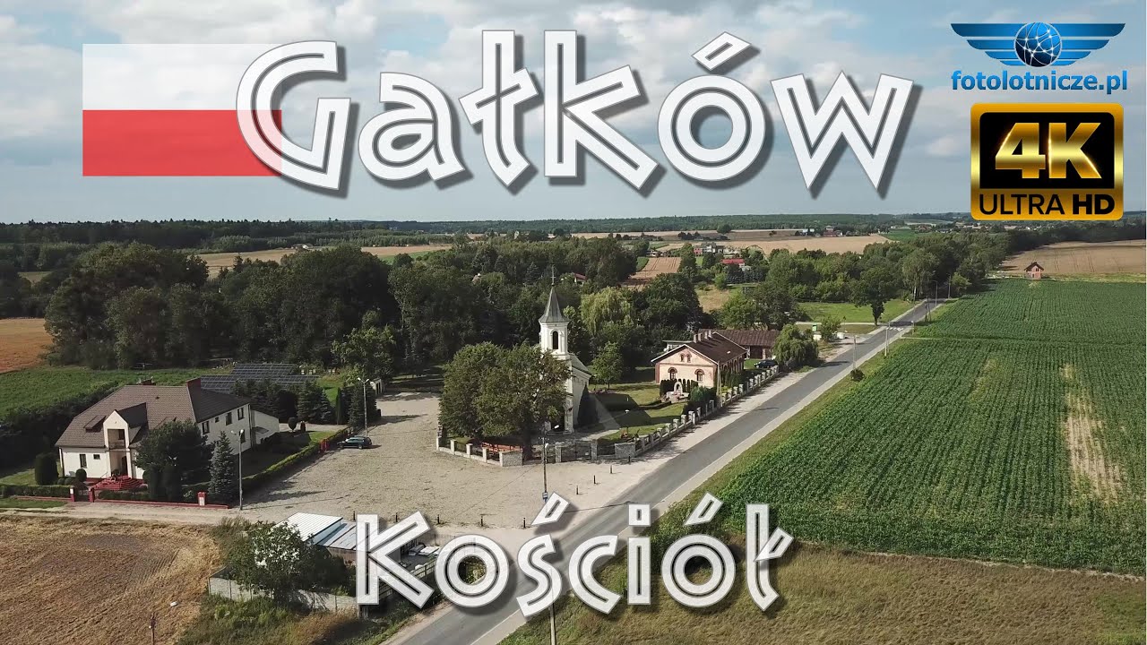 🇵🇱 Kościół w Gałkowie Dużym 2025 - dron 4K