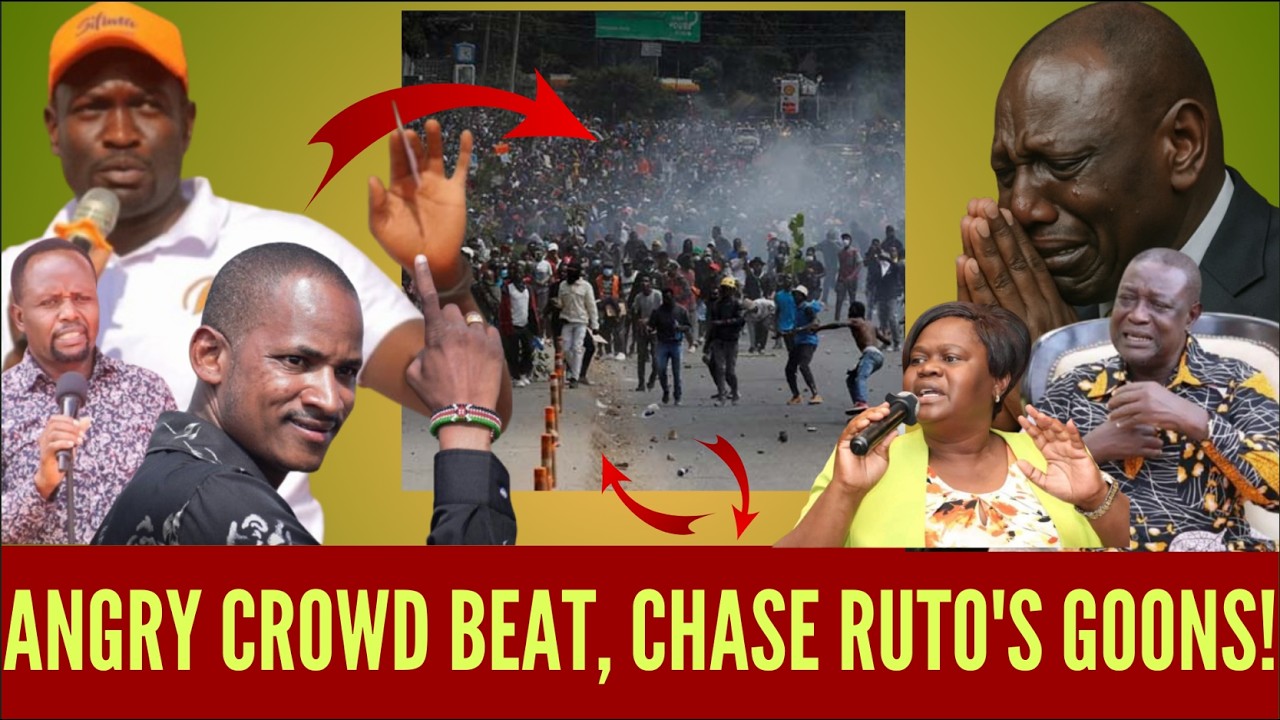 BREAKING! RUTO'S POLICE CRUSHED, CHASED BY ANGRY SIFUNA's KAKAMEGA ARMY ON LIVE CAMERA — KWISHA