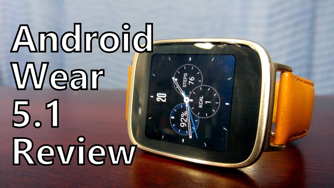 Android Wear 5.1 on the Asus ZenWatch - New Features and Review!