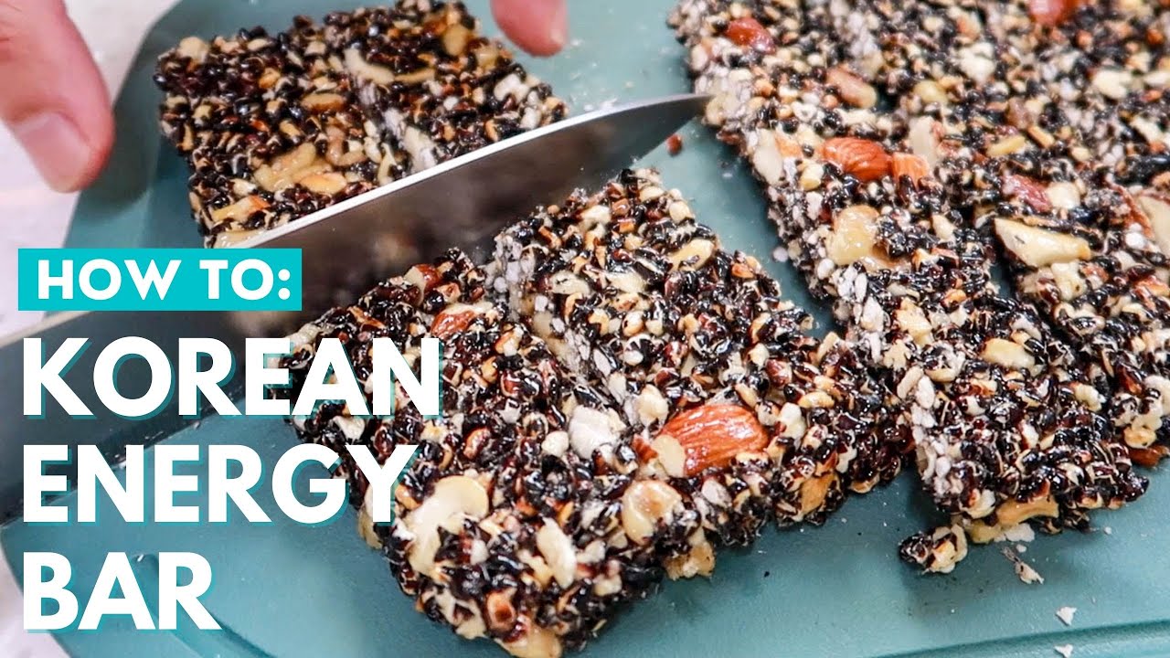 How to: Black Rice Nutrition Bars!
