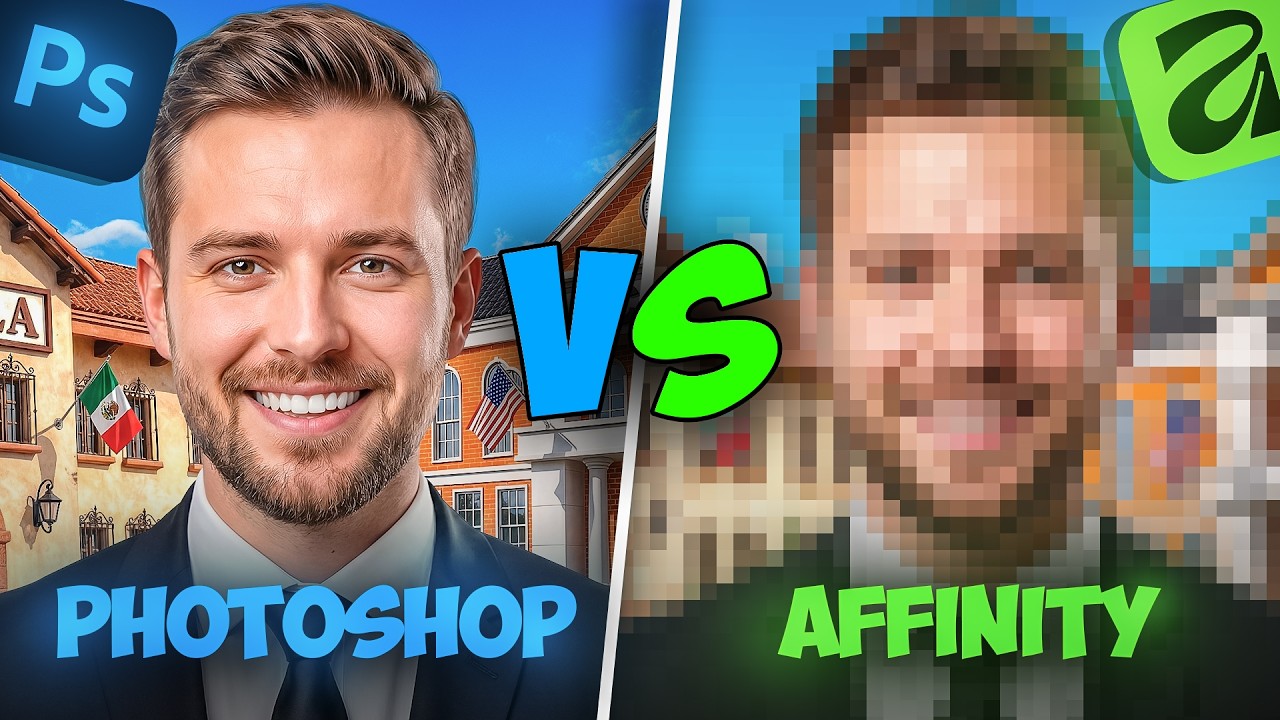 Can Affinity Photo Replace Photoshop for YouTube Thumbnails?