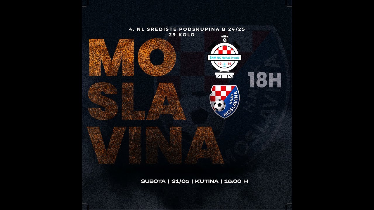 ŠNM NK Naftaš Ivanić - HNŠK Moslavina