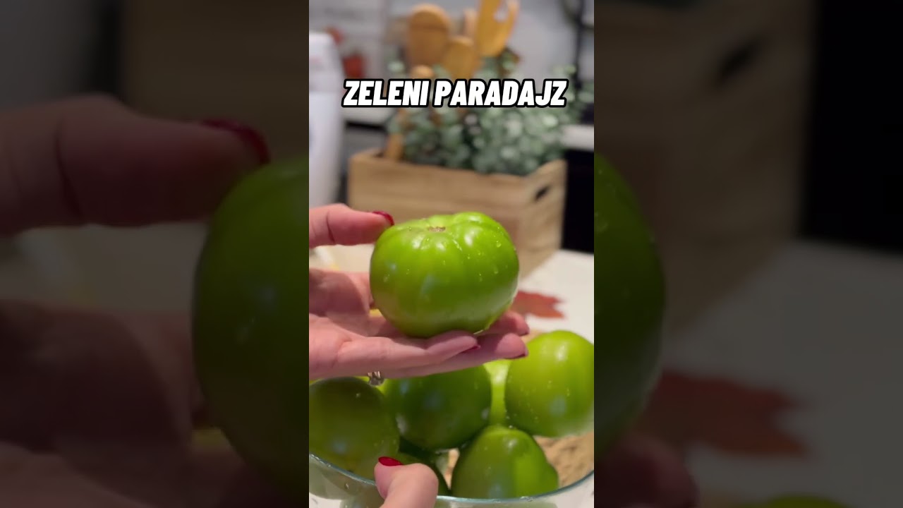 Posni namaz od zelenog paradajza #cooking #recipeoftheday #zimnica