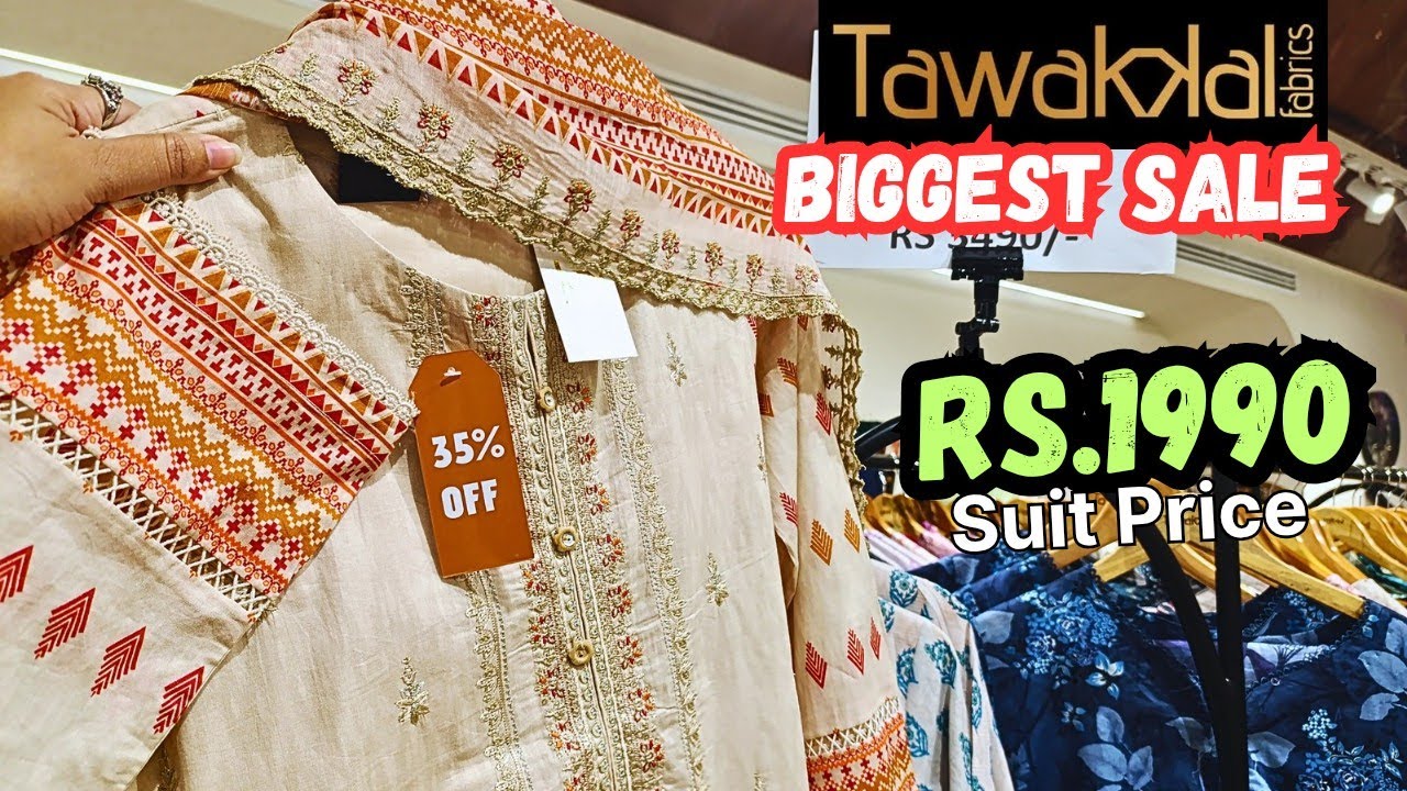 Tawakkal SALE 2025 😱 Suit Price Rs.1990 only 😱 Tawakkal Biggest Collection on Sale♥️ 📣 SALE