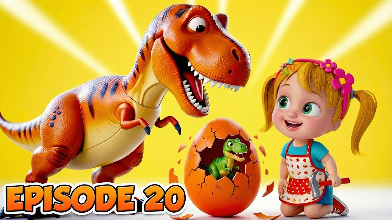 Episode 20 - Surprise Dino Egg Adventure | Junior Kids Movies