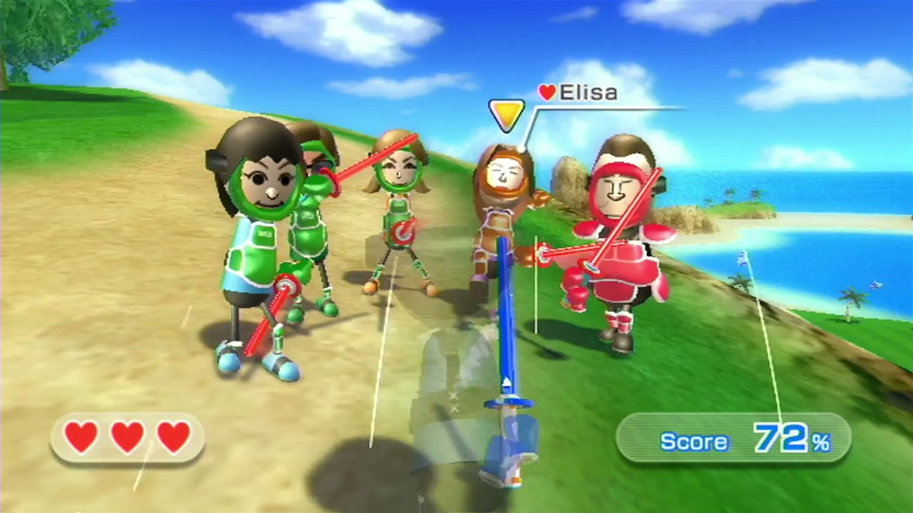 Wii Sports Resort – Swordplay – Showdown – Stage 4: Mountain – 50-hit Combo