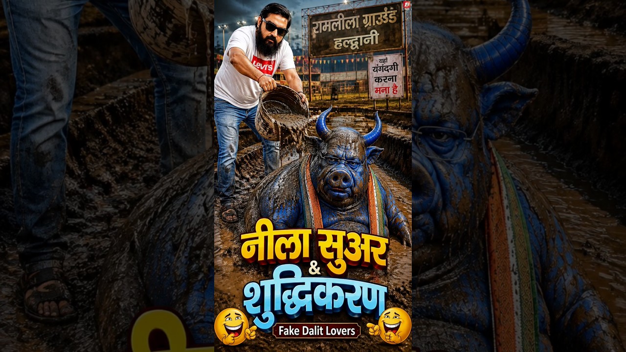 नीला सुअर & शुद्धिकरण | Fake Dalit Lovers | #youtubeshorts #shorts #shortvideo #funny #comedy #fun