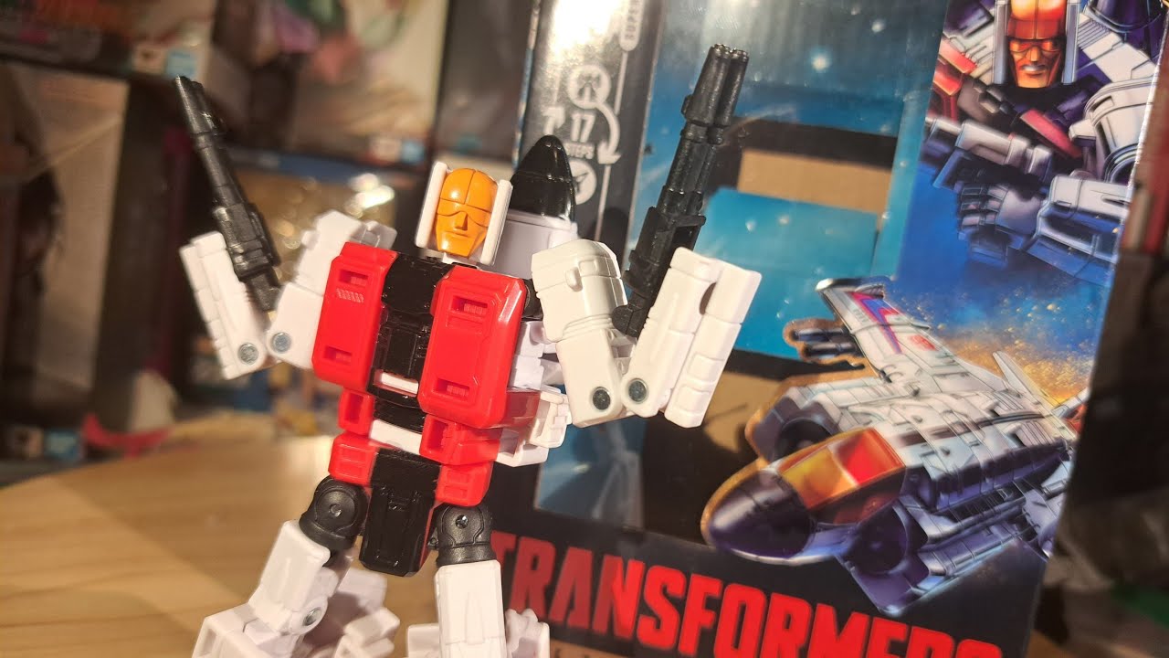 Transformers Age of the Primes Deluxe Slingshot Unboxing