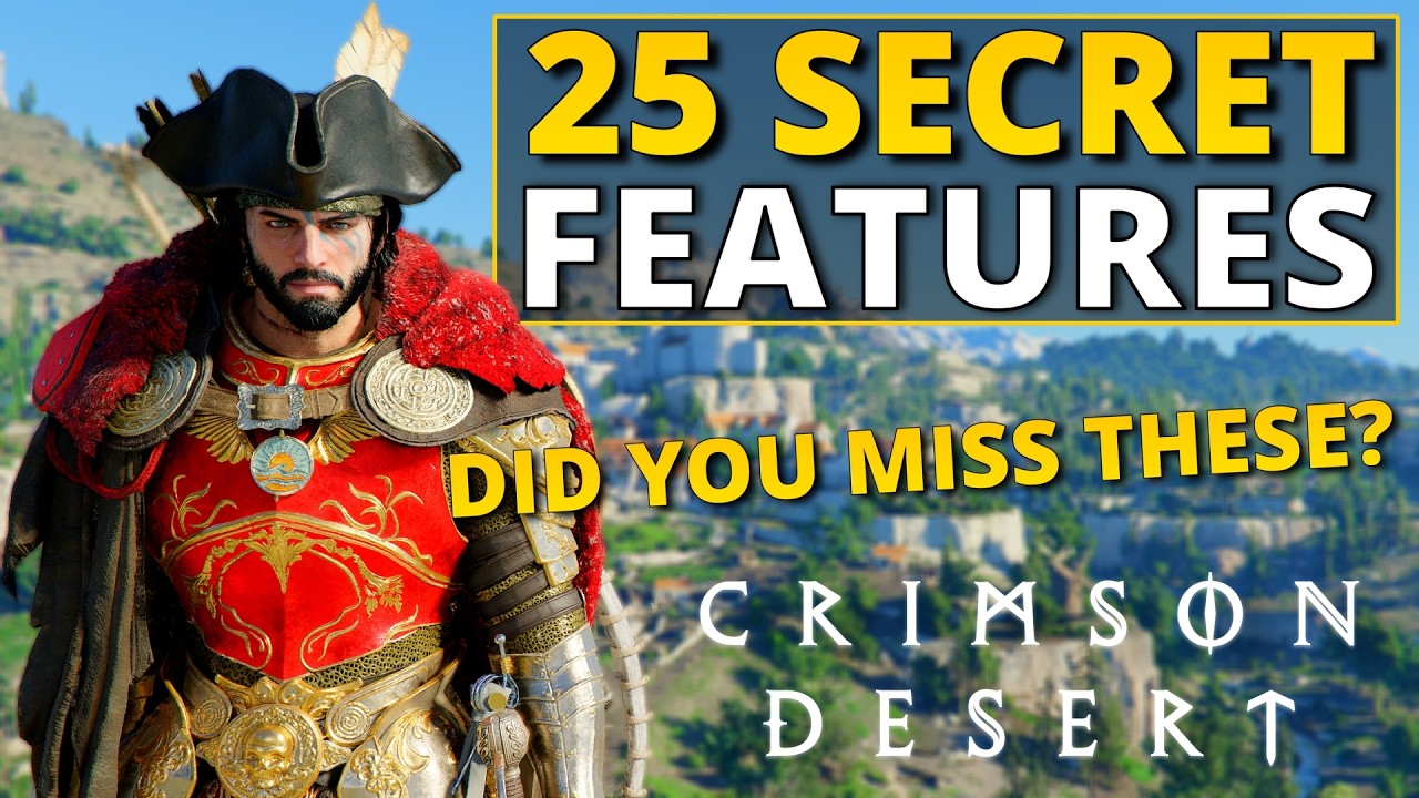 25 потрясающих особенностей, о которых вам никогда не расскажут в Crimson Desert