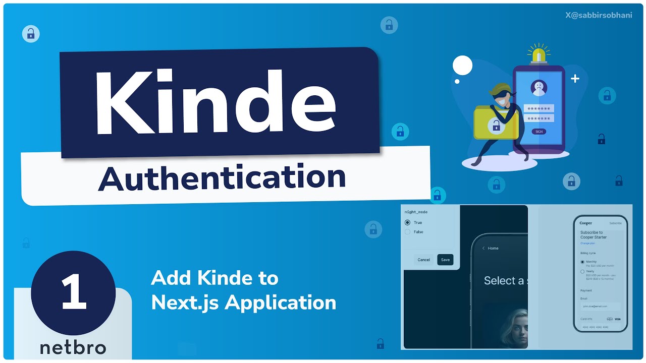 Kinde Auth Tutorial #1 - How to Add Kinde Authentication to a Next.js Application