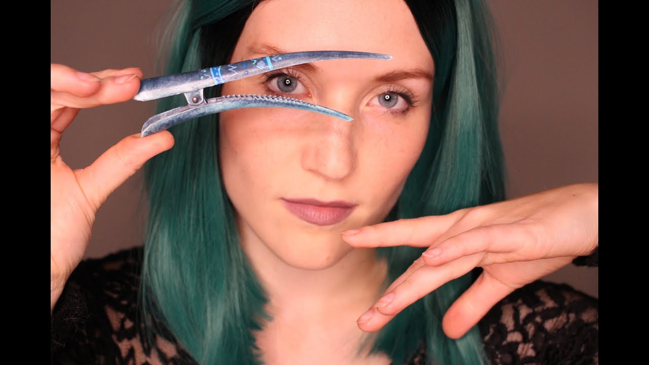 Slow ASMR Personal Attention / Klipsi / Kasvojen Mittaus / Pinsetit