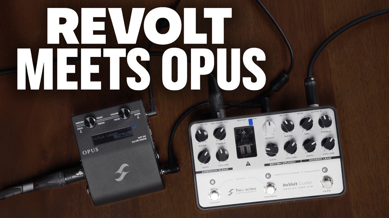 Two Notes Revolt Guitar Amp Sim + Opus + Genome Review