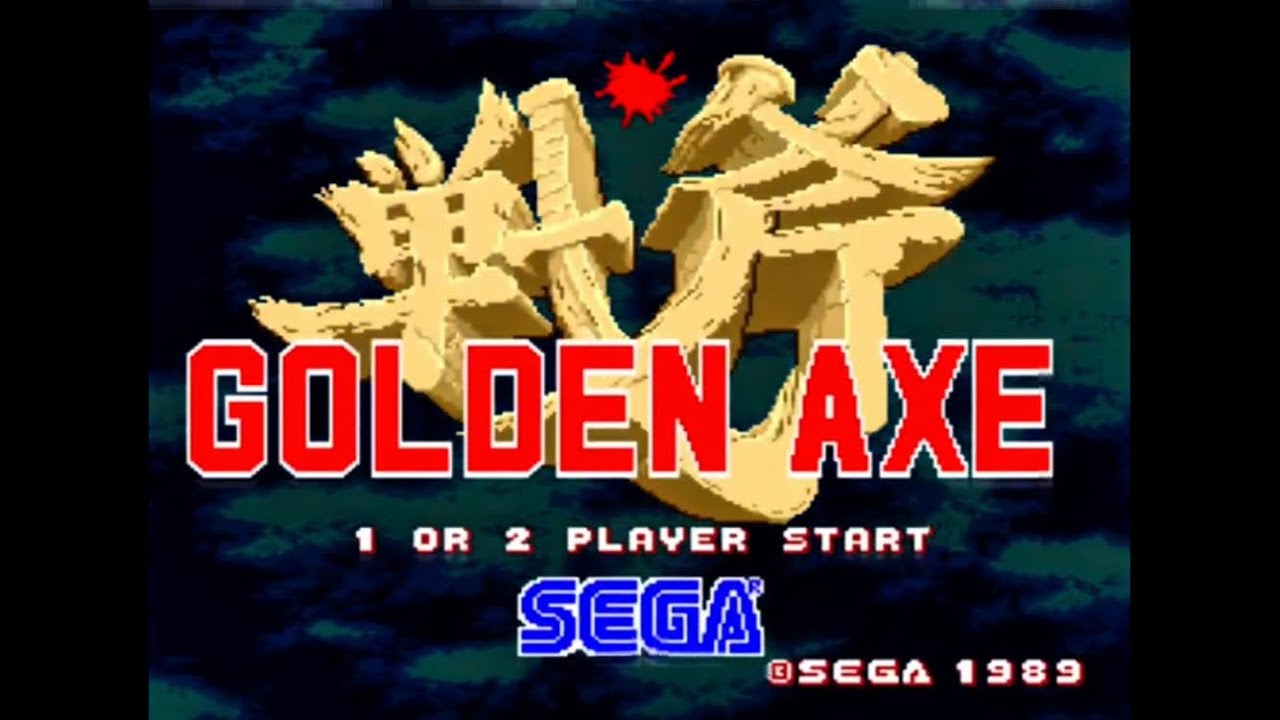 Golden Axe Gameplay (Gilius Thunderhead)