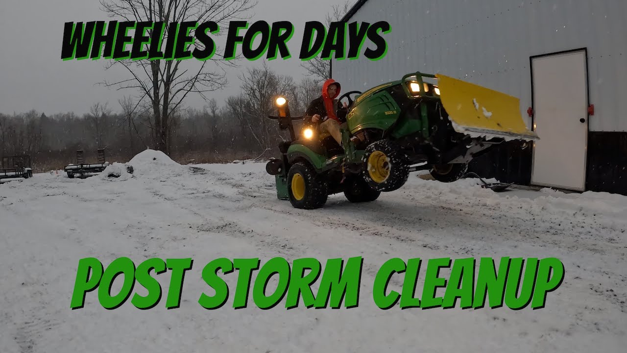 Tying Up Loose Ends After Our First Snow Event + A Surprise Salt Run!
