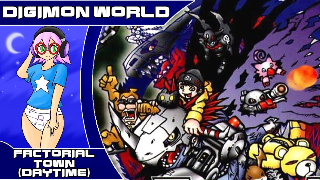 Digimon World: Factorial Town (Day) Theme Extended