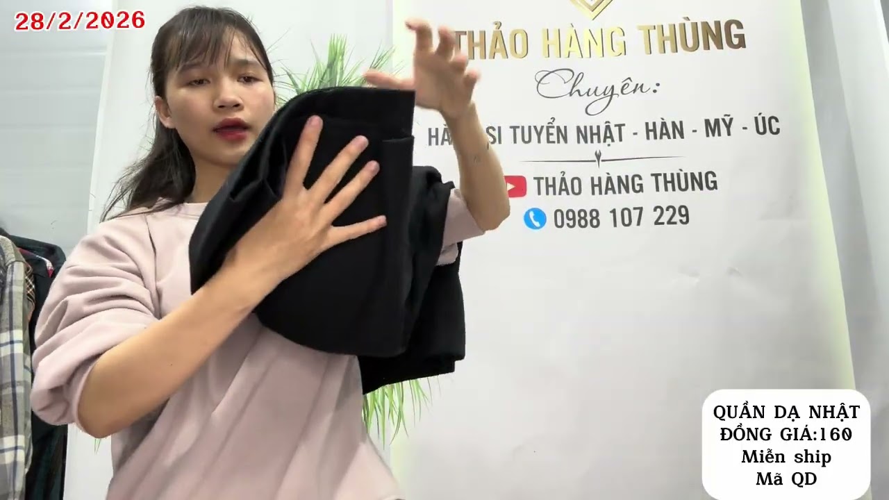 (28/2/2026) QUẦN DẠ NHẬT BẢN ĐỒNG GIÁ 160k miễn ship toàn quốc| Liên Hệ:0988.107.229