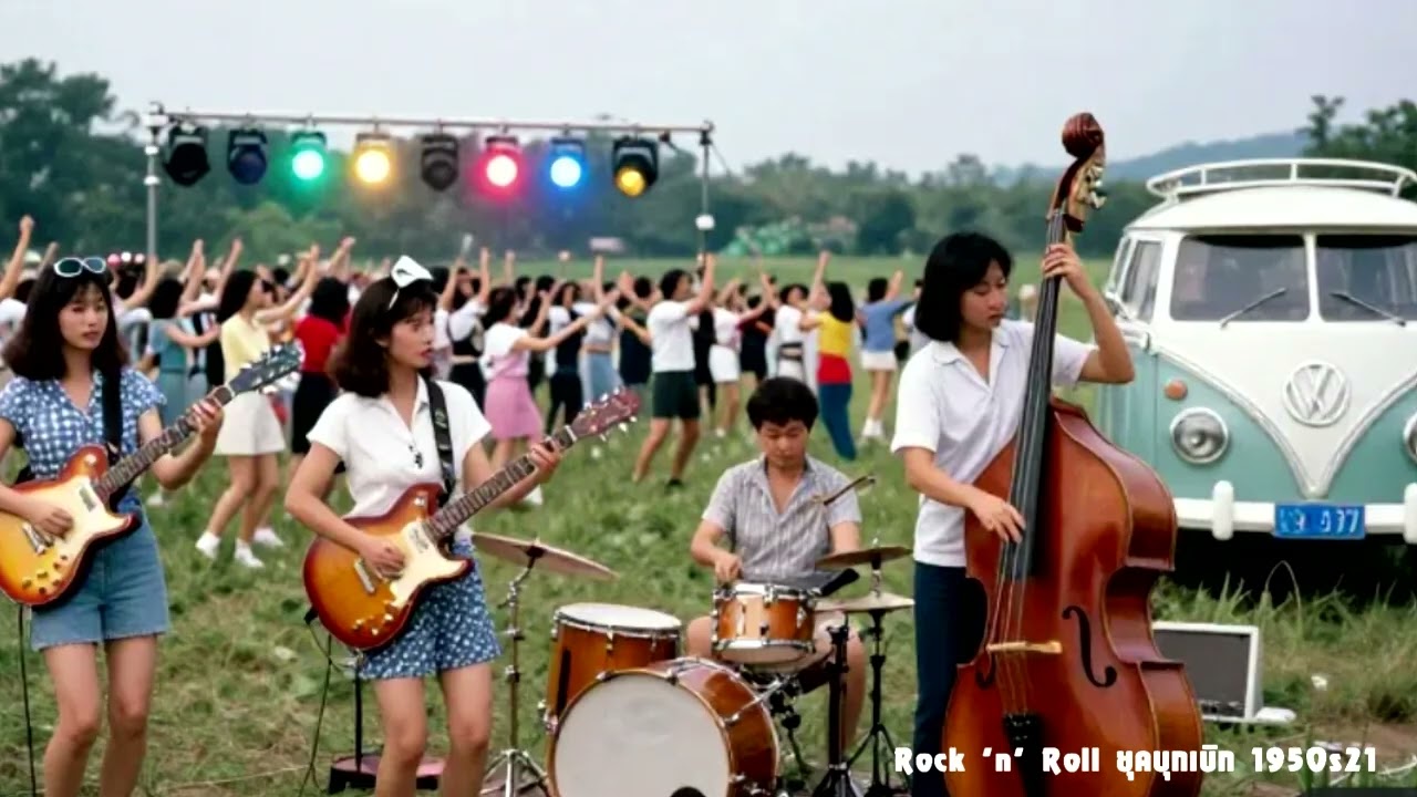 Rock ’n’ Roll ยุคบุกเบิก 1950s21   ดวงจันทร์  ตะวันทอง ไม่ติดลิขสิทธิ์์