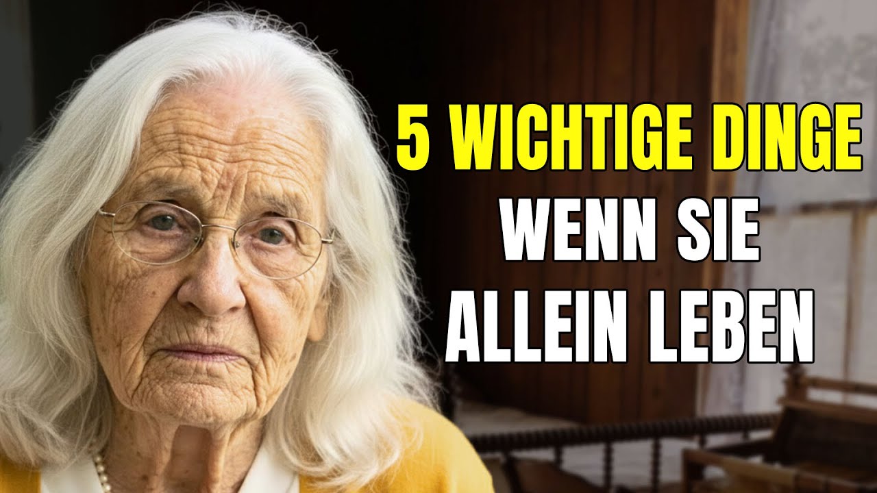 Allein leben, aber NICHT einsam: Meine 5 wertvollsten Ratschläge !
