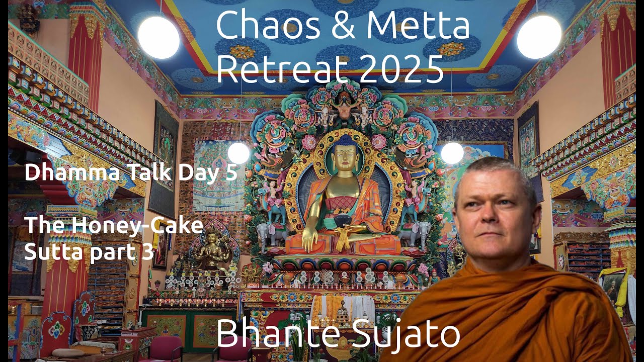 Bhante Sujato - The Honey Cake Sutta part 3 (retreat talk Jan 25 - Day 5)