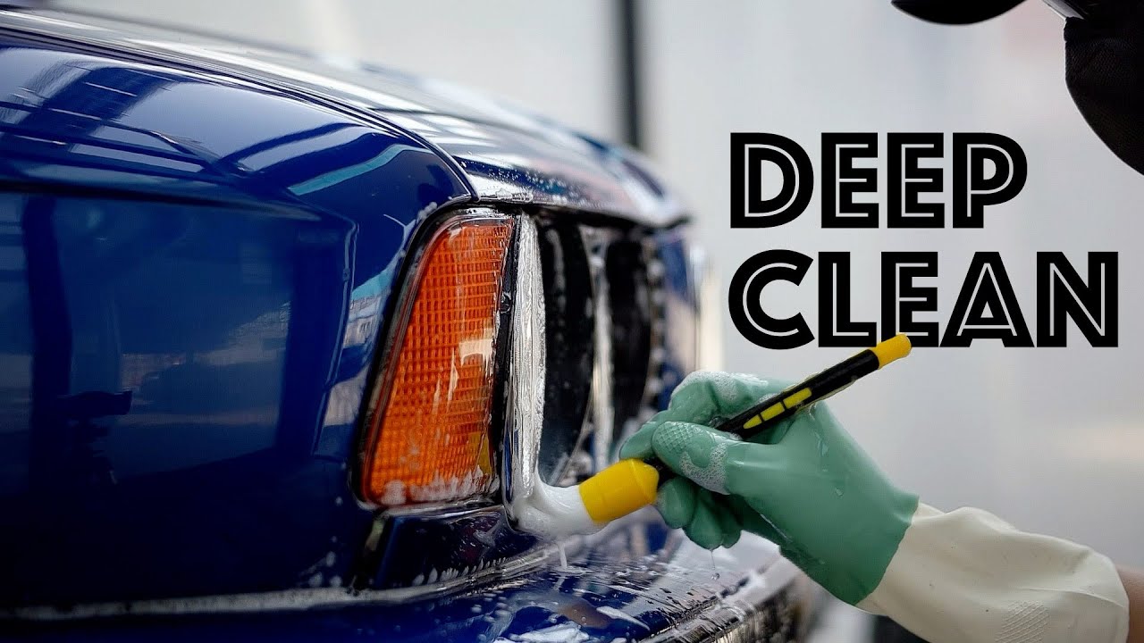 BMW E34 Deep Clean Part1 - Auto Detailing