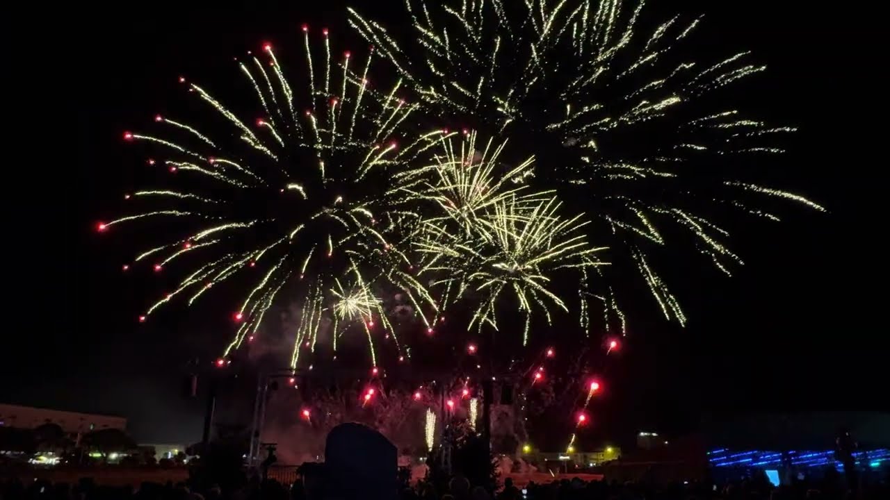 Les feux enchantés à Royan (clôture)