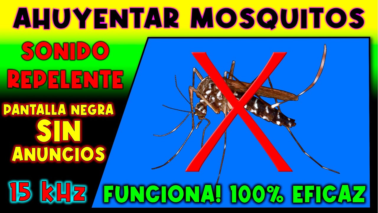 SONIDO PARA AHUYENTAR MOSQUITOS 🚫🦟 REPELENTE DE MOSQUITOS