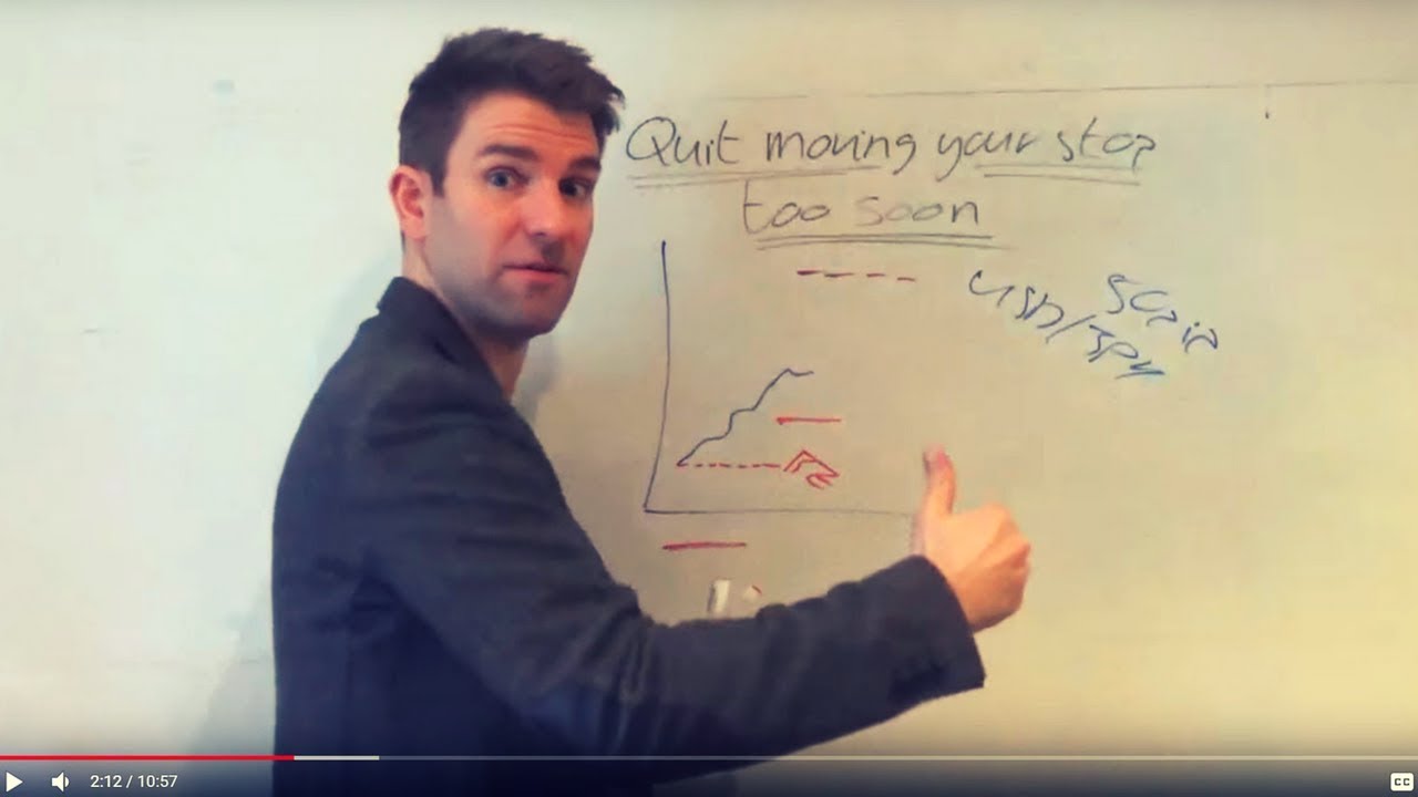Stop Moving Your Stop Loss to Breakeven / Profit TOO Soon! What's the Solution? ☝