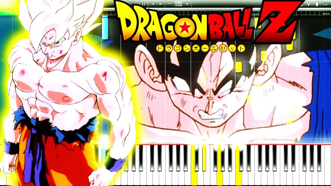 Dragon Ball Z - Goku Super Saiyan Theme (SSJ Transformation) | Piano Tutorial