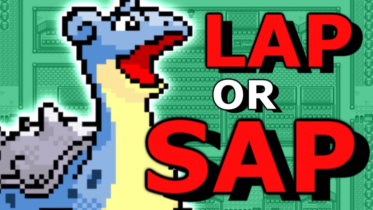 How Fast Can You Beat Pokemon Red/Blue with Just a Lapras? No Item Run