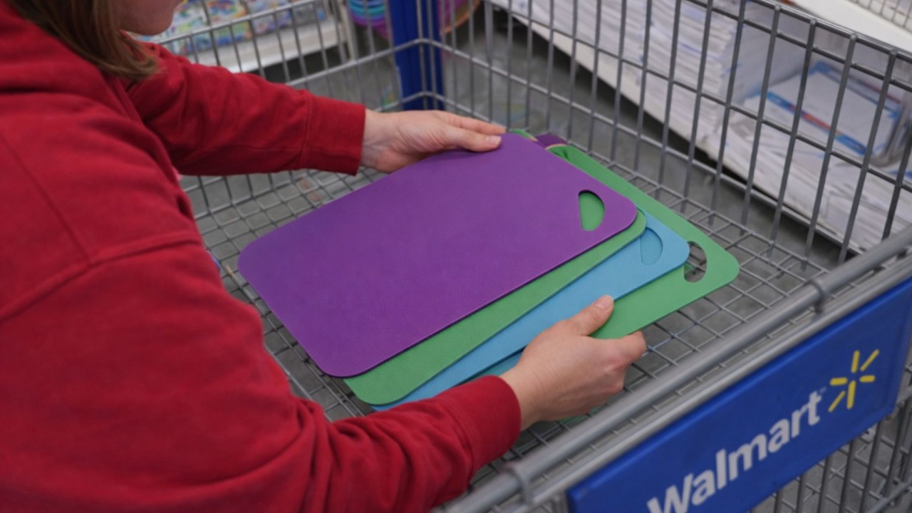 Everyone will be buying Dollar Store cutting boards when they see this BRILLIANT storage idea!
