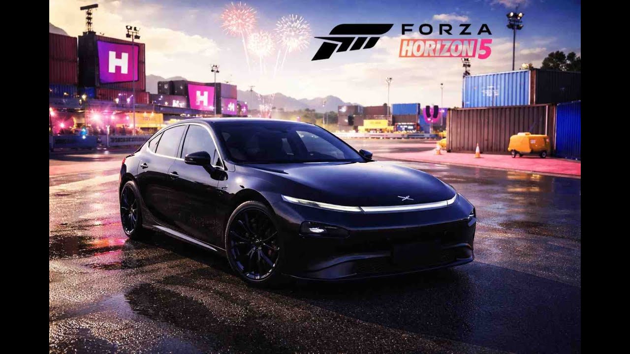 Forza Horizon 5  Ultra Graphics  XPENG P7 Test Drive  Gameplay