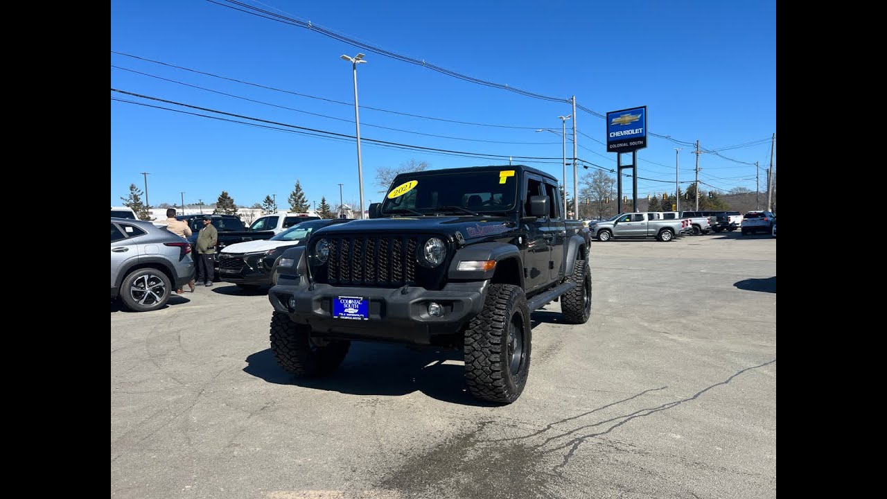 2021 Jeep Gladiator Sport Dartmouth, New Bedford, Raynham, Westport, Fall River Massachusetts