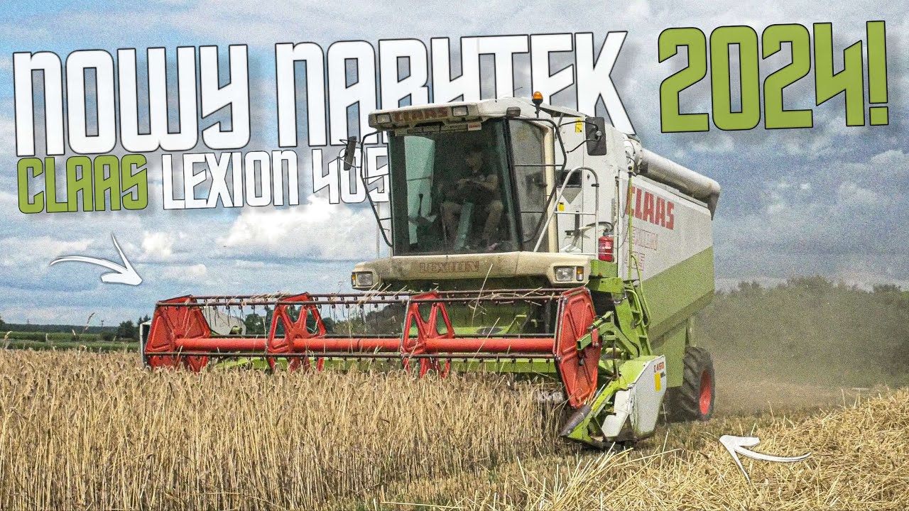 ☆ŻNIWA 2024 Z GR PATALAN☆NOWY NABYTEK W AKCJI ☆CLAAS LEXION 405☆ @matteyt625