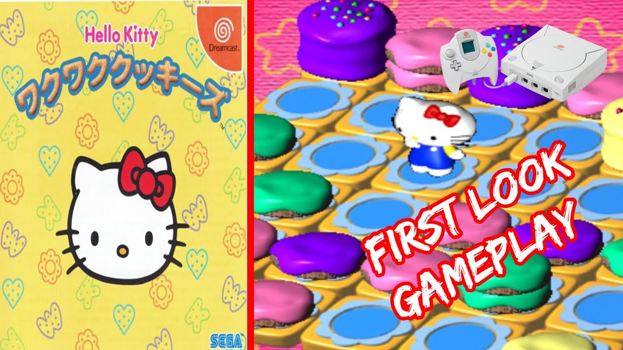 Hello Kitty no Waku Waku Quiz (English Patched) – SEGA Dreamcast Gameplay