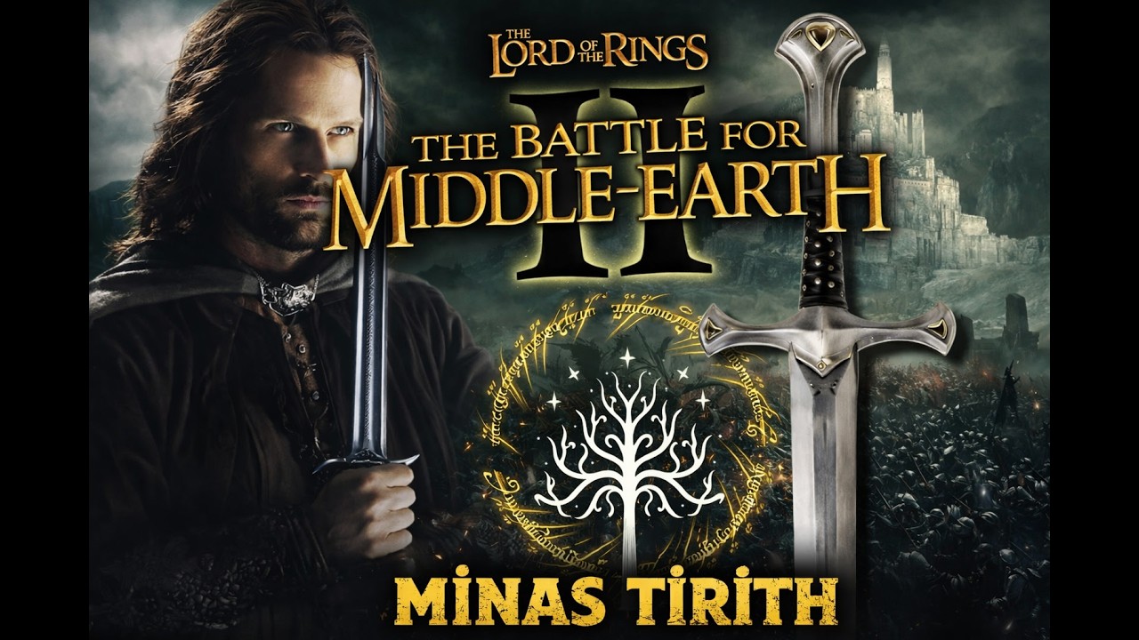 BFME | MİNAS TIRITH' in HAKKINI VERDİM      #gaming #pcgaming  #gameplay